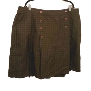 Vintage Elisabeth plus size skort size 22